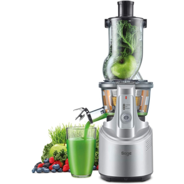 Sage SJS700SIL4GUK1, The Big Squeeze Juicer, Silver