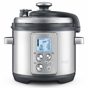 Sage BPR700BSSUK, 1100W, Multifunctional Slow Cooker, Brushed Stainless Steel