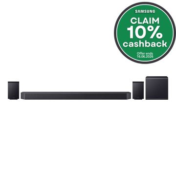 Samsung HWQ990FXU, 11.1.4 Wireless Soundbar w/ Dolby Atmos