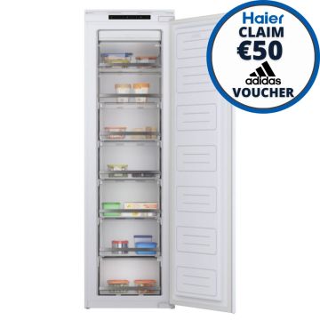 Haier Series 6 HAUN518EWK, 177cm, Frost Free, Integrated Freezer