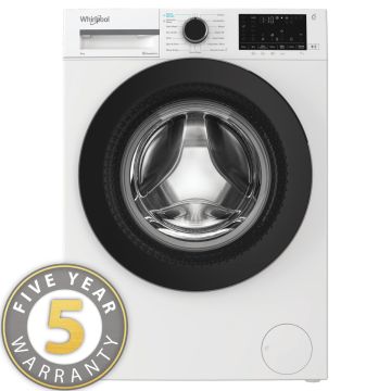 Whirlpool WAM87WBIRE, 8KG, Washing Machine, White