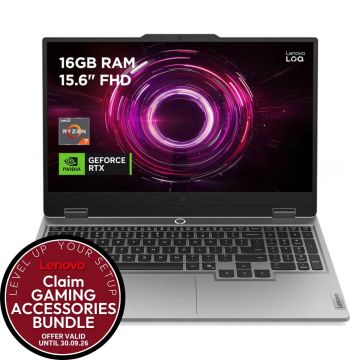 Lenovo LOQ 83S0000RUK, 15.6", 16GB/1TB, Ryzen 7, RTX 4050 Gaming Laptop