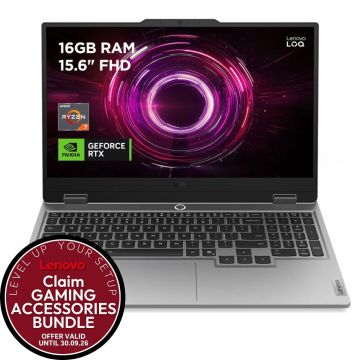 LENOVO 83S0000MUK, 15.6”, Ryzen 7-7735HS, 16GB/1TB, RTX3050, Gaming Laptop, Grey