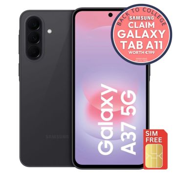 Samsung Galaxy A37 5G SMA376BZABEUB, 128GB, Smart Phone, Charcoal Grey