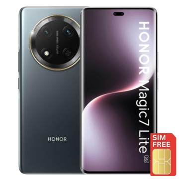 Honor Magic7 Lite 5109BQBE, 512GB Smartphone, Black