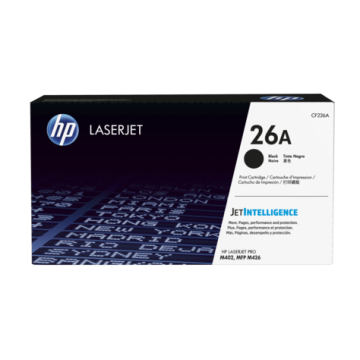 HP CF226A, Black Original LaserJet Toner Cartridge