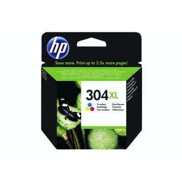  HP N9K07AE, No.304XL - Tricolour Ink