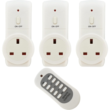 Status Remote Socket-3 Pack