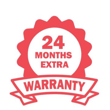 24 Month extended warranty for Laptops and Desktops