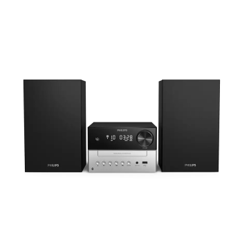 Philips TAM320512, 18W, Micro Hi-Fi Music System w/ Speakers