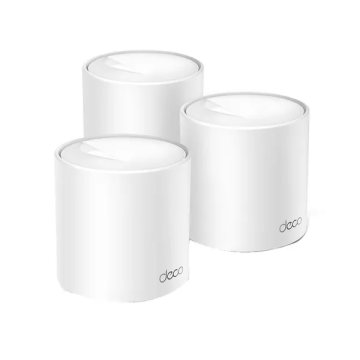 TPLINK Deco X1500 DECOX15003PK, Whole Home WiFi Mesh Kit - 3 Pack