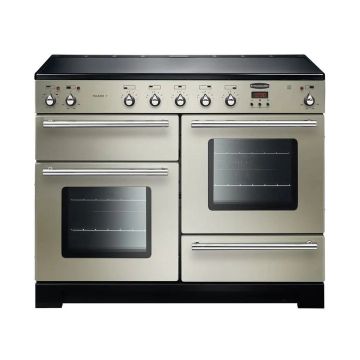 Rangemaster TOLP110EIIV/C, Toledo+ Induction 110cm Range Cooker,Ivory with Chrome Trim