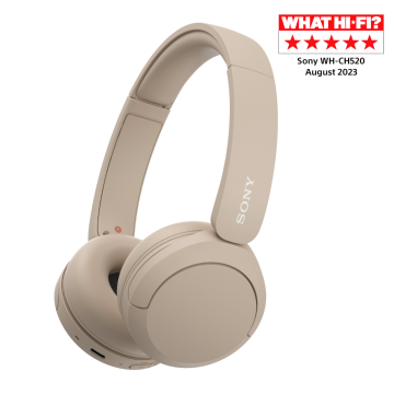 Sony WHCH520CCE7, Bluetooth Headphones, Cream