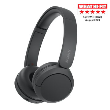 Sony WHCH520BCE7, Bluetooth Headphones, Black