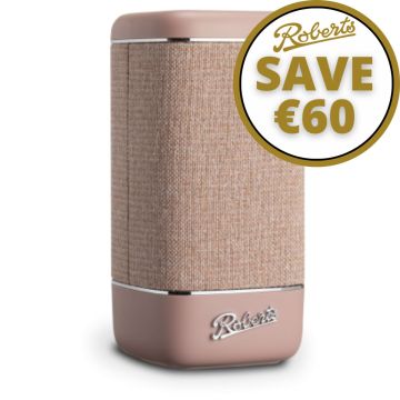 Roberts 320DP, Beacon 320, Portable Bluetooth Speaker, Dusty Pink