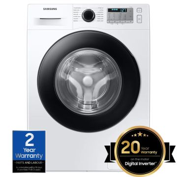 Samsung WW80TA046AH, 8KG, 1400RPM, Ecobubble Washing Machine, White