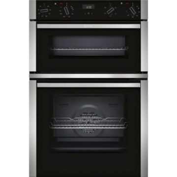 Neff U1ACE2HN0B, CircoTherm, Built-In Double Oven, Stainless Steel