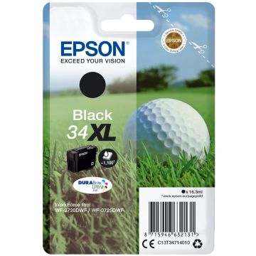 Epson C13T34714010, 34XL BLACK  INK (SEPS1266)