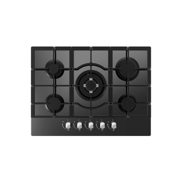 Cata UBGOG701BK, 70cm, 5 Burner Gas Hob