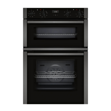 Neff U1ACE2AG3B, Electric Double Oven, Graphite