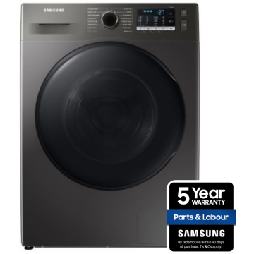 Samsung WD80TA046BX, 8KG, Ecobubble Washer Dryer, Black