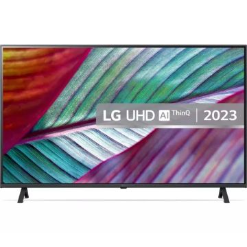 LG 43UR78006LK 43" 4K HDR Smart LED TV, Dark Grey