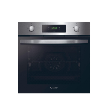 Candy FIDCX405, Built-In Single Fan Oven, Black/Stainless Steel