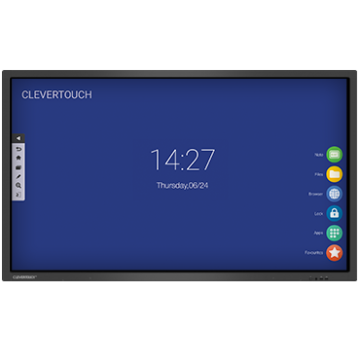 Clevertouch 15475VEX V Series 4K 75 Inch, Interactive Touch Screen