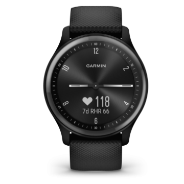 Garmin Vivomove Sport 49GAR0100256600, Smart Sport Watch, Black