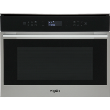 Whirlpool, W Collection, W7MW461UK, Built In Microwave, Stainless Steel