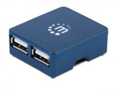 Manhattan 160605, Hi Speed 2.0 USB 4 Hub