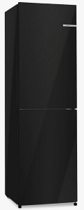 Bosch Serie 2 KGN27NBFAG, 183 x 55cm, Frost Free Fridge Freezer, Black
