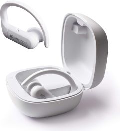 Boompods SPTWHT, True Wireless In-Ear Bluetooth Sport Headphones, White