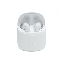 JBL Tune JBLT225TWSWHT, In-Ear Bluetooth Headphones, White