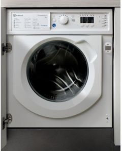 Indesit BIWMIL91484UK, 9KG, 1400rpm, Integrated Washing Machine, White