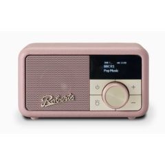 Roberts REVPETITEDP,  Dab/FM Bluetooth Radio, Pink