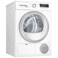 Bosch WTH85222GB, 8KG, Heat Pump Tumble Dryer, White