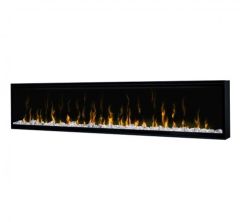 Dimplex XLF50EU, 74”, Frameless, Optiflame, LED Fireplace, Black
