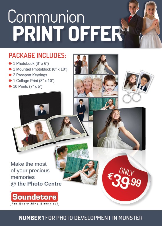 Communion PhotoCentre Print Offer