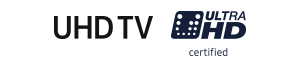 UHD certified logos