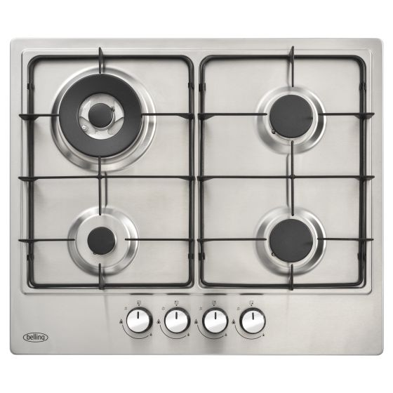 Buy Belling Bgh602cstang 60cm Ng 4 Burner Inc Wok Ring Hob Soundstore